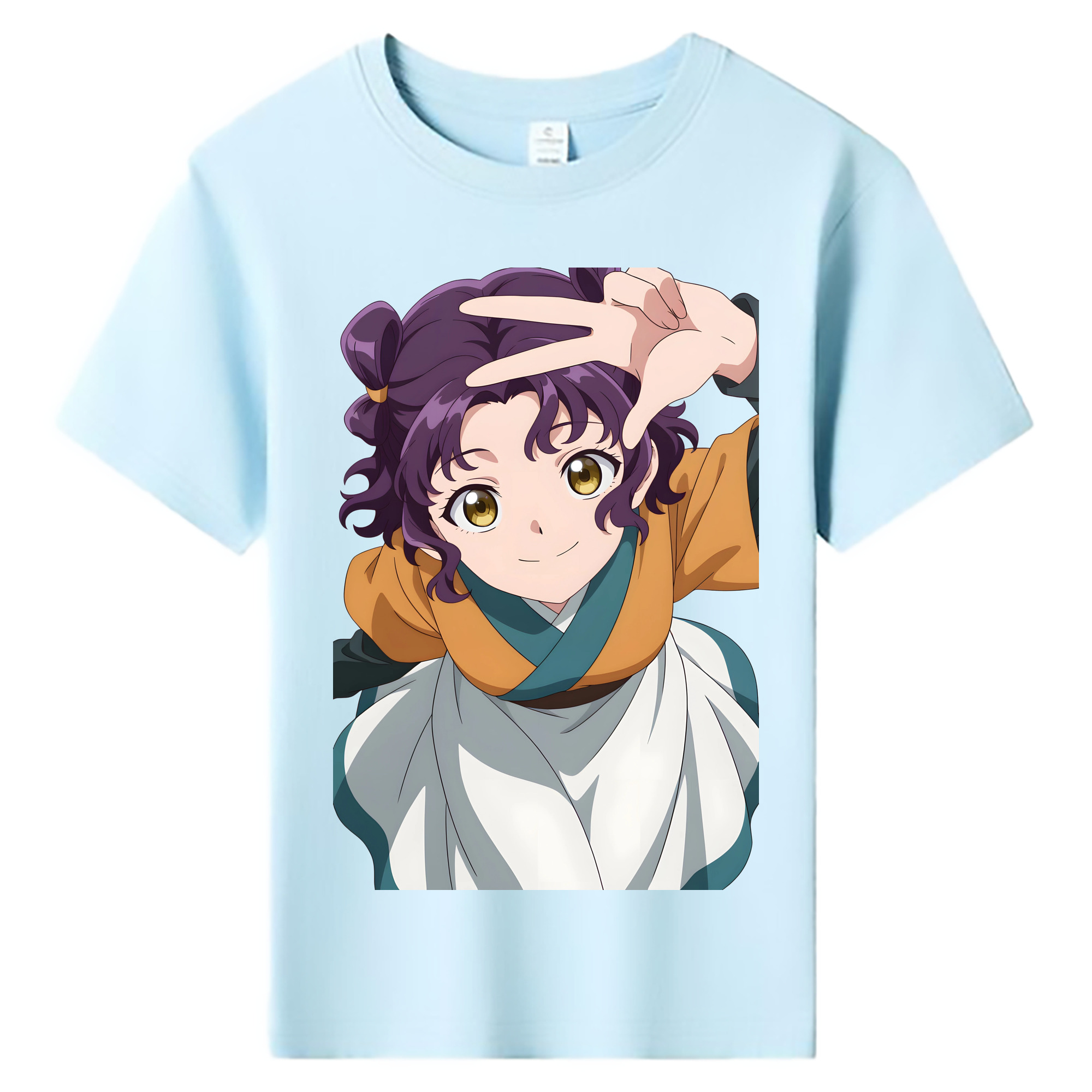 （画像用） 薬屋のひとりごと The Apothecary Diaries 綿100％キッズTシャツ（フロントプリント）